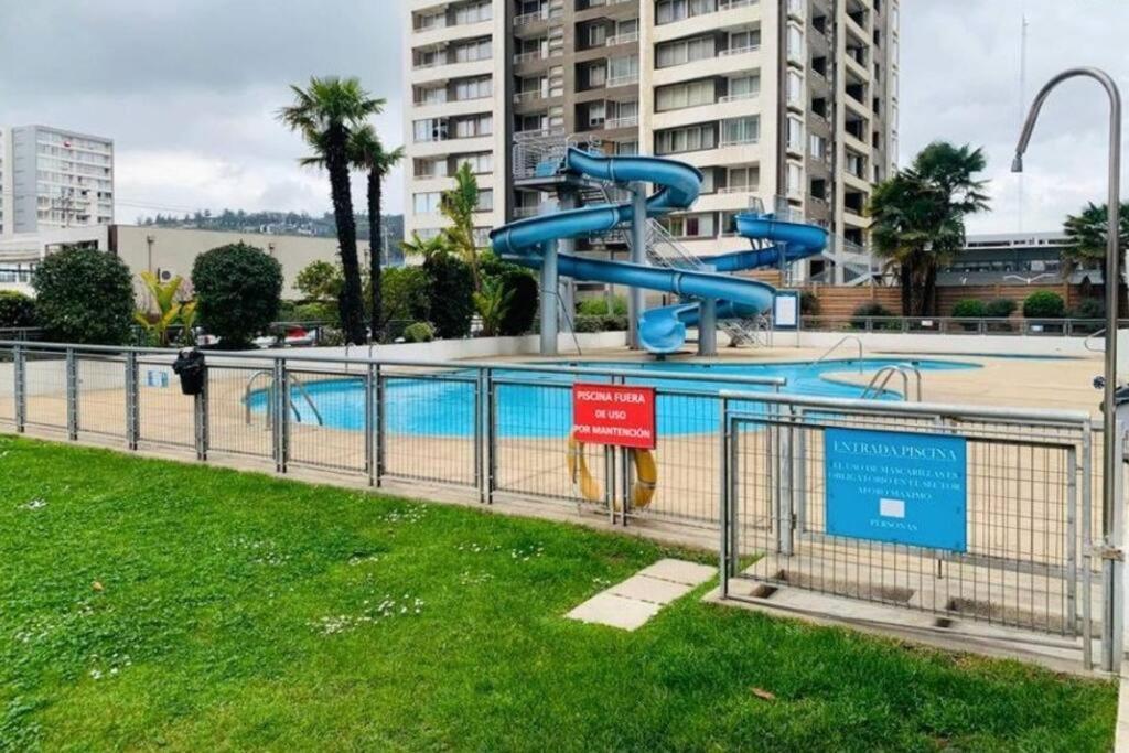Departamento Central En Vina Del Mar Centro Apartment ภายนอก รูปภาพ